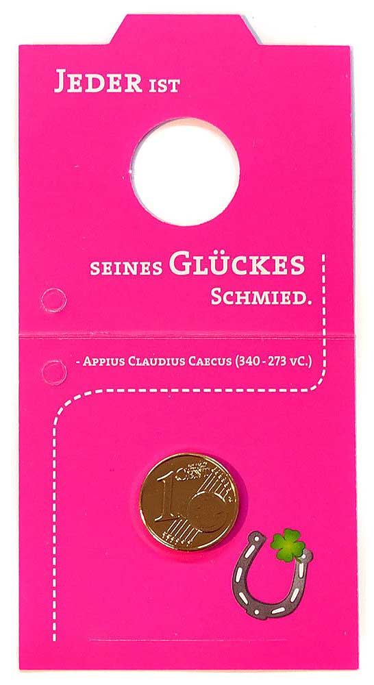 Glückscents Hufeisen Pink aufgeklappt