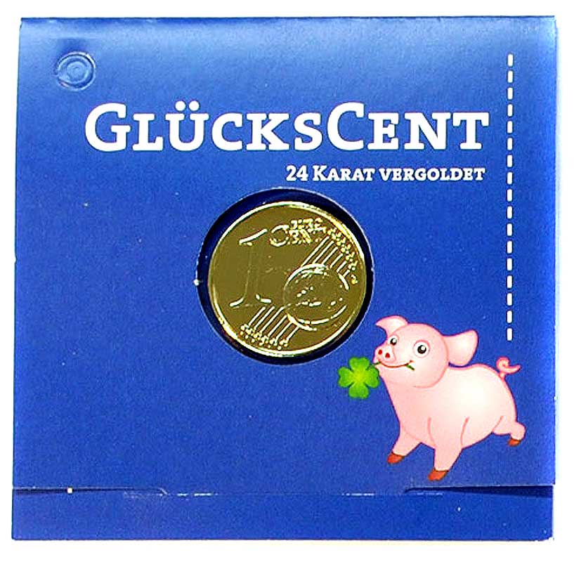 Glückscents Schwein Blau